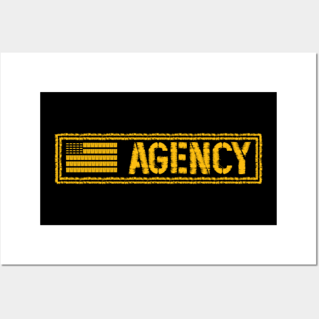 Agency Patch Wall Art by Kunstlerstudio